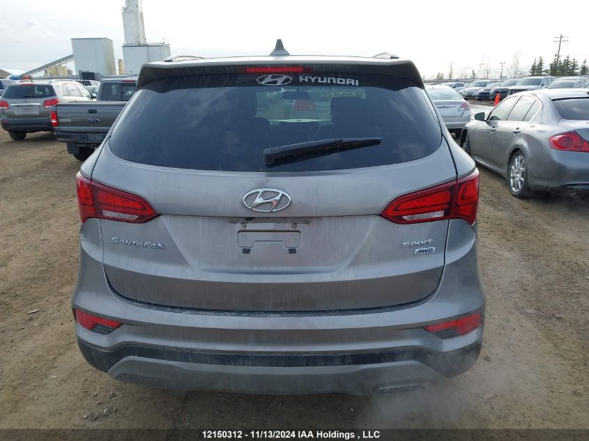 2017 Hyundai Santa Fe Sport VIN: 5XYZUDLB6HG412543 Lot: 12150312