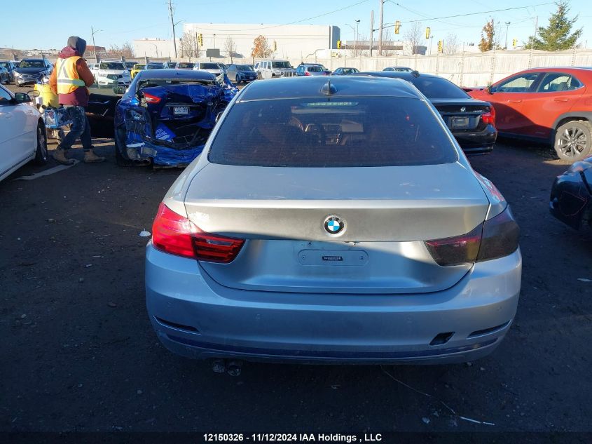 2016 BMW 4 Series VIN: WBA3N9C53GK248779 Lot: 12150326