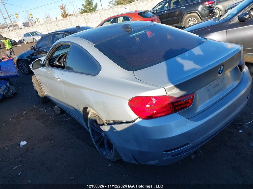 2016 BMW 4 Series VIN: WBA3N9C53GK248779 Lot: 12150326