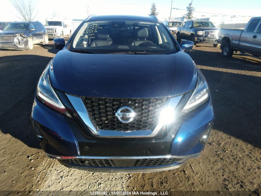 2021 Nissan Murano VIN: 5N1AZ2DS8MC102423 Lot: 12150392