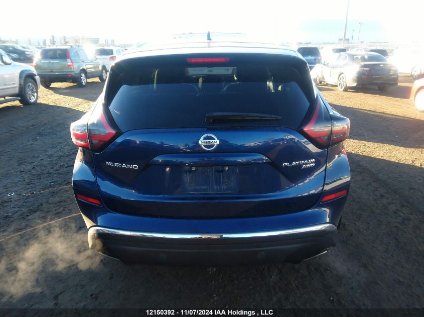 2021 Nissan Murano VIN: 5N1AZ2DS8MC102423 Lot: 12150392