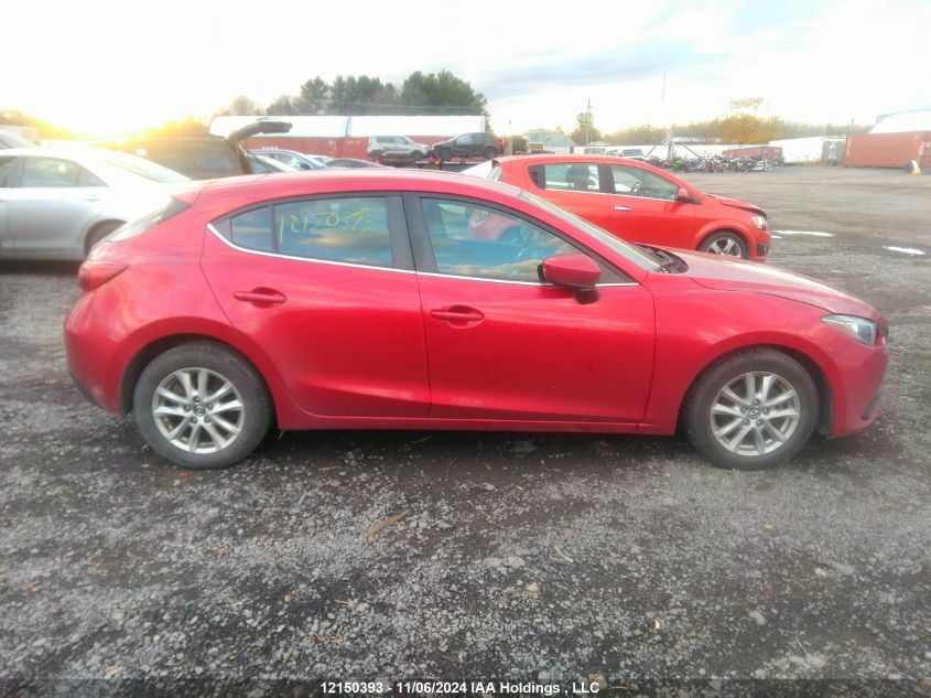 2016 Mazda 3 Touring VIN: 3MZBM1L71GM280222 Lot: 12150393