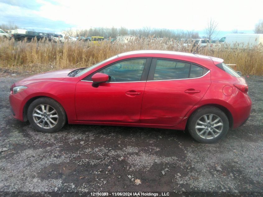 2016 Mazda 3 Touring VIN: 3MZBM1L71GM280222 Lot: 12150393