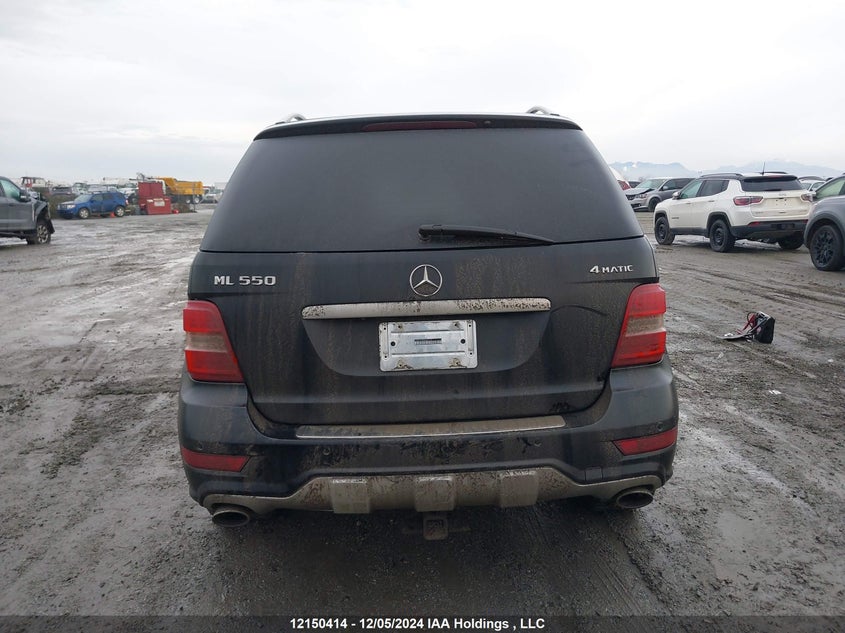 2011 Mercedes-Benz M-Class VIN: 4JGBB7CB8BA645738 Lot: 12150414