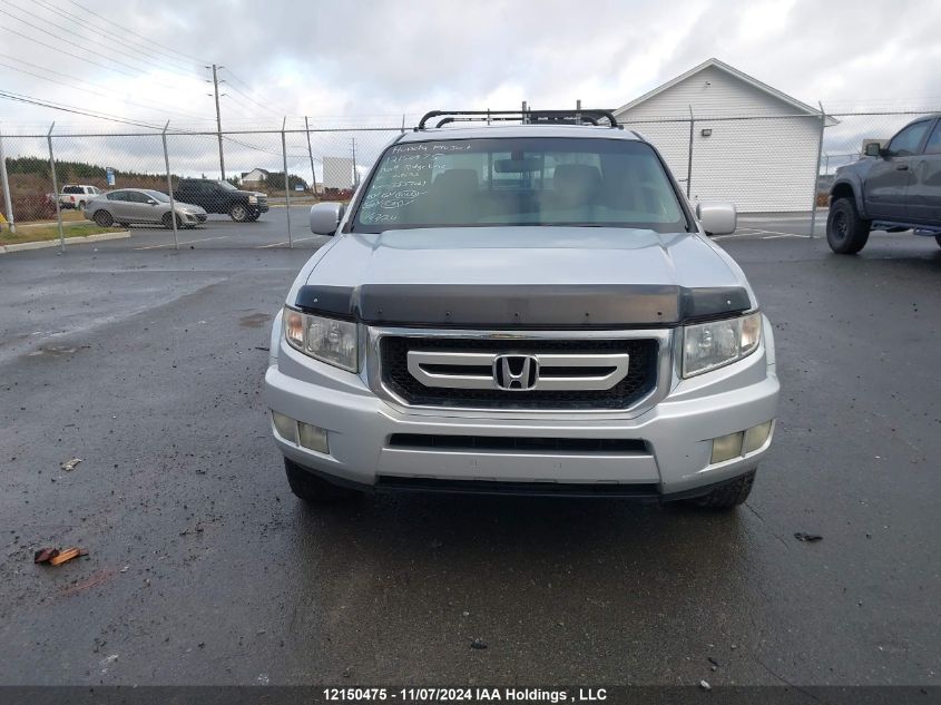 2011 Honda Ridgeline VIN: 5FPYK1F52BB501523 Lot: 12150475