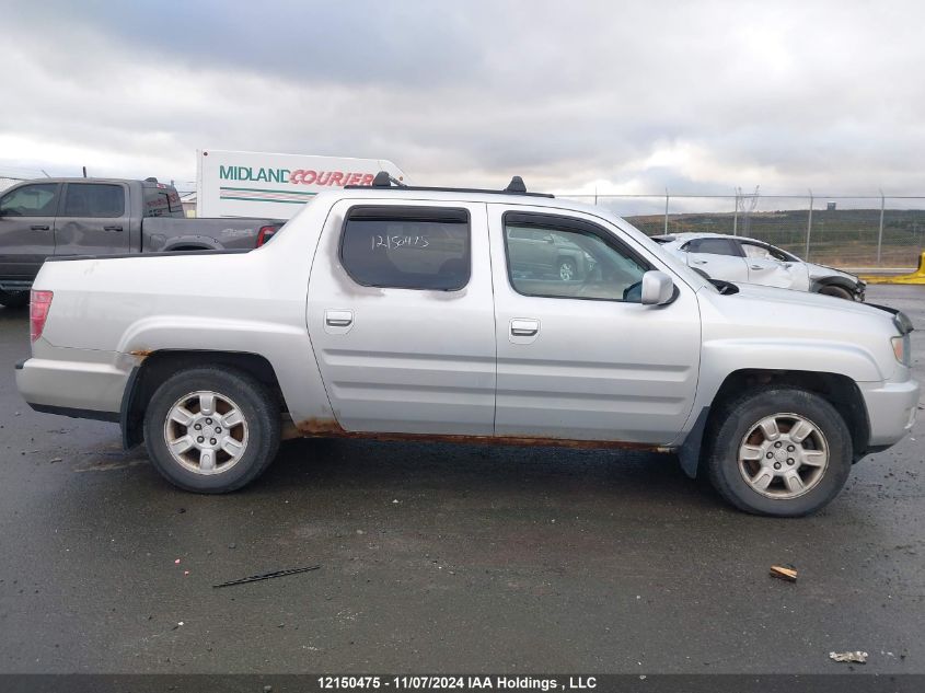 2011 Honda Ridgeline VIN: 5FPYK1F52BB501523 Lot: 12150475