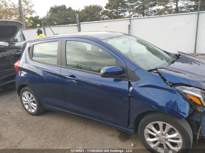 2022 Chevrolet Spark 1Lt VIN: KL8CD6SA0NC019379 Lot: 12150541