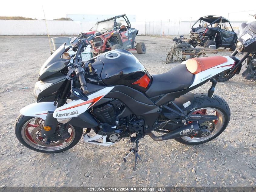 2013 Kawasaki Zr1000 D VIN: JKAZRCD14DA035877 Lot: 12150576