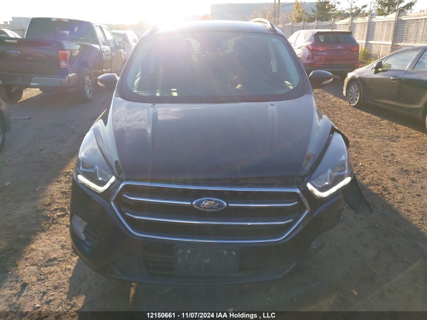 2017 Ford Escape Titanium VIN: 1FMCU9J9XHUA72424 Lot: 12150661