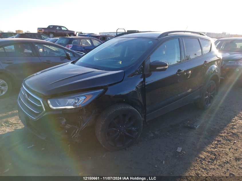 2017 Ford Escape Titanium VIN: 1FMCU9J9XHUA72424 Lot: 12150661