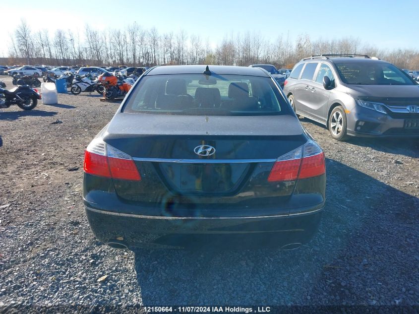 2011 Hyundai Genesis 3.8L VIN: KMHGC4DE5BU135159 Lot: 12150664