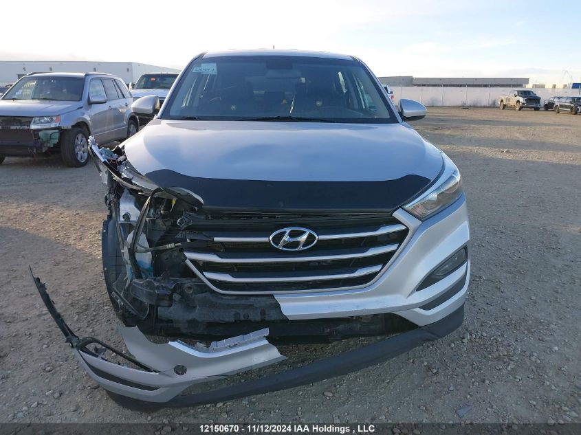 2017 Hyundai Tucson VIN: KM8J2CA43HU516404 Lot: 12150670