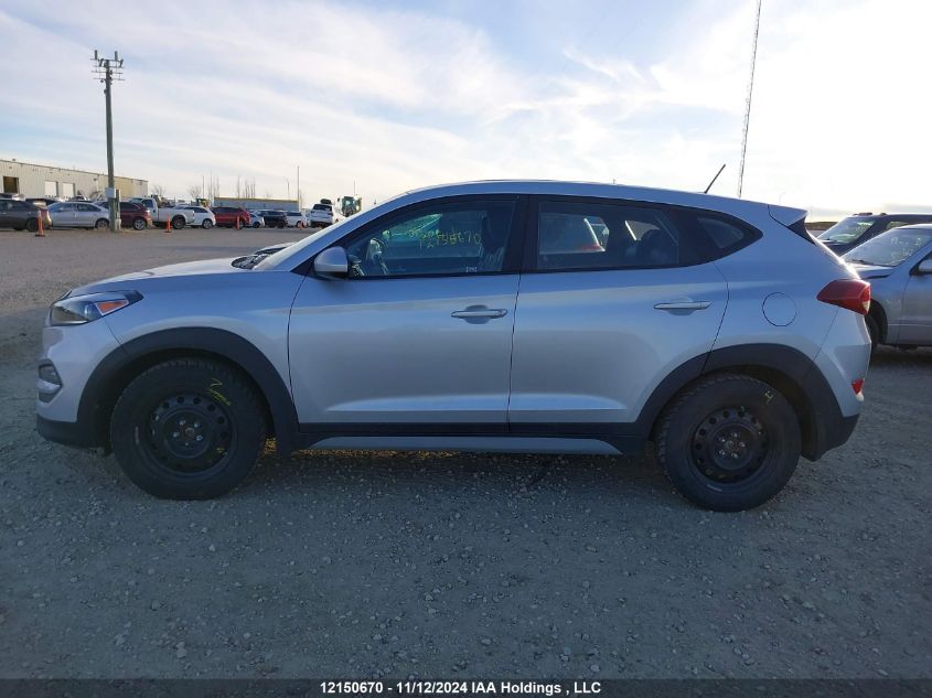 2017 Hyundai Tucson VIN: KM8J2CA43HU516404 Lot: 12150670