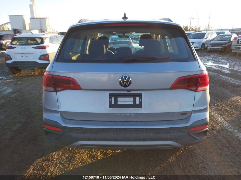 2024 Volkswagen Taos VIN: 3VVGX7B2XRM113659 Lot: 12150710