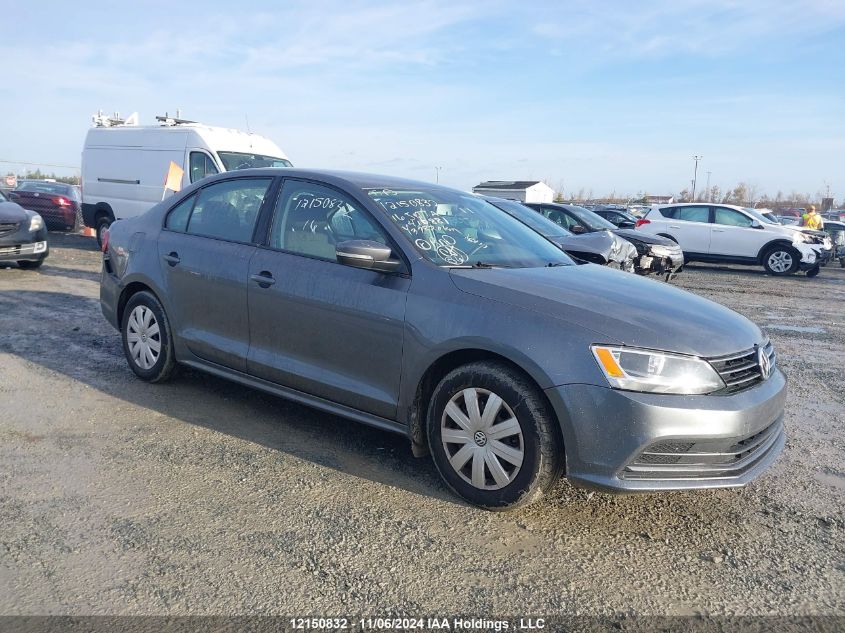 2016 Volkswagen Jetta Sedan VIN: 3VW267AJ5GM416881 Lot: 12150832