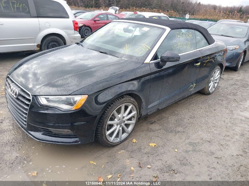 2016 Audi A3 VIN: WAU28LFF8G1100038 Lot: 12150848