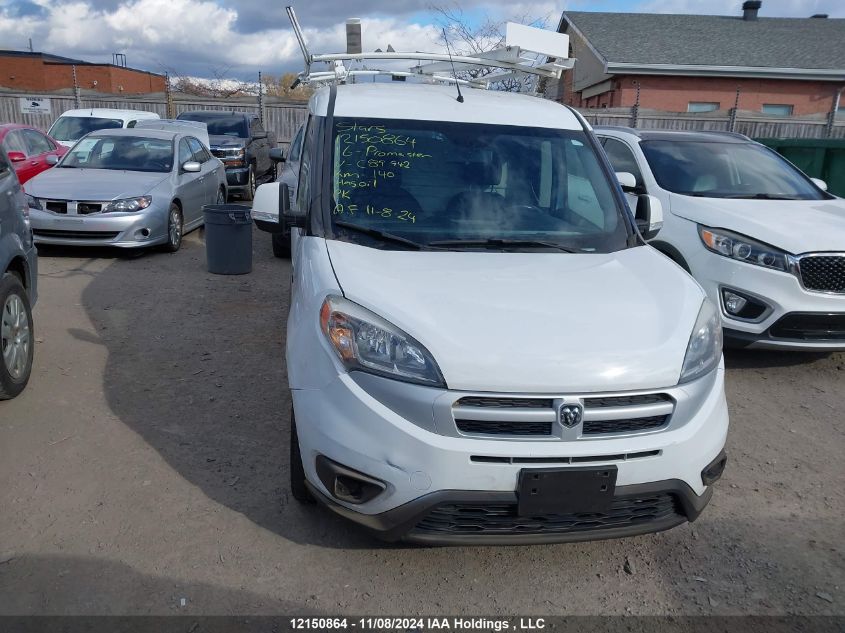 2016 Ram Promaster City Slt VIN: ZFBERFDT3G6C89942 Lot: 12150864