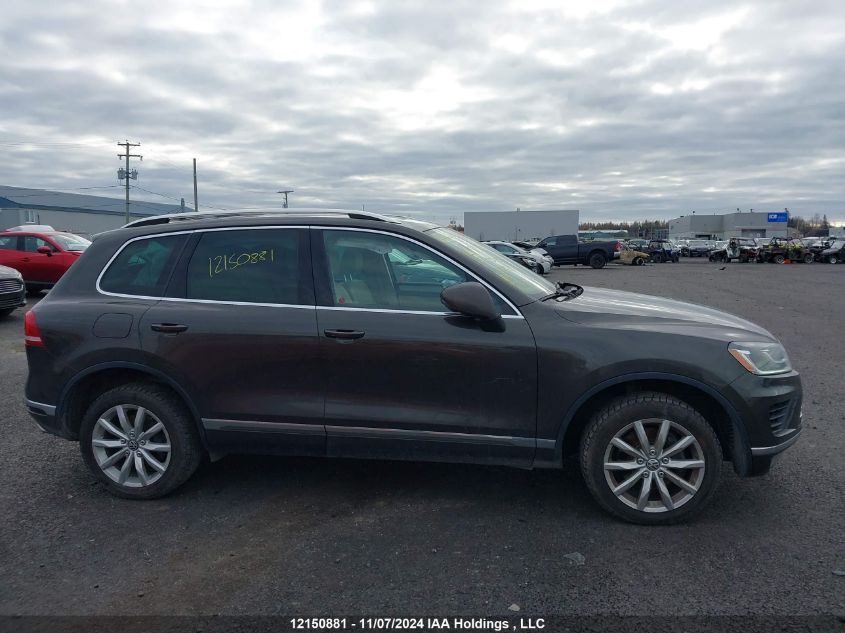 2016 Volkswagen Touareg VIN: WVGEP9BP3GD002520 Lot: 12150881