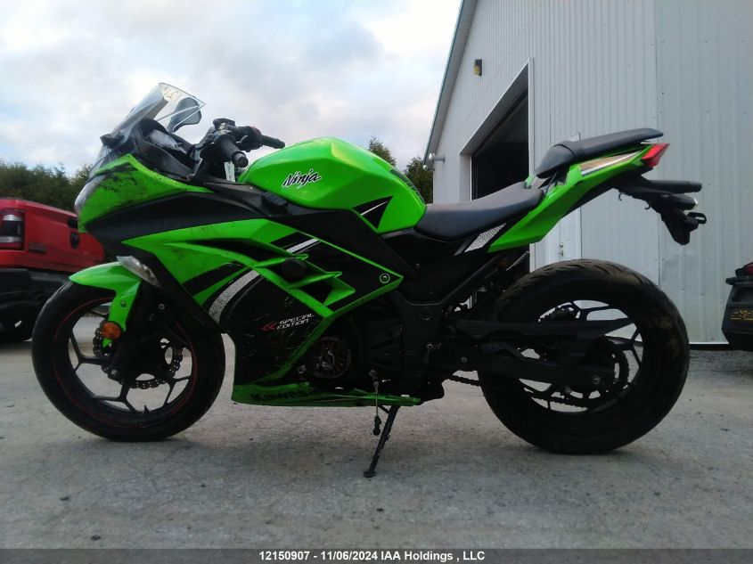 2014 Kawasaki Ex300 B VIN: JKAEX8B14EDA08606 Lot: 12150907