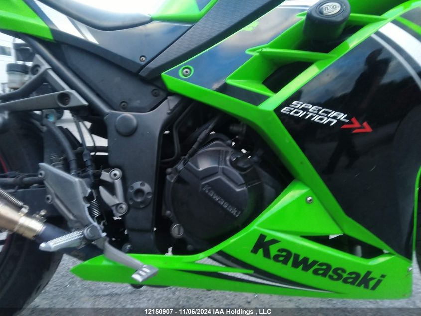 2014 Kawasaki Ex300 B VIN: JKAEX8B14EDA08606 Lot: 12150907