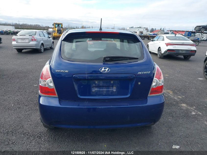 2010 Hyundai Accent VIN: KMHCN3BC3AU175663 Lot: 12150925