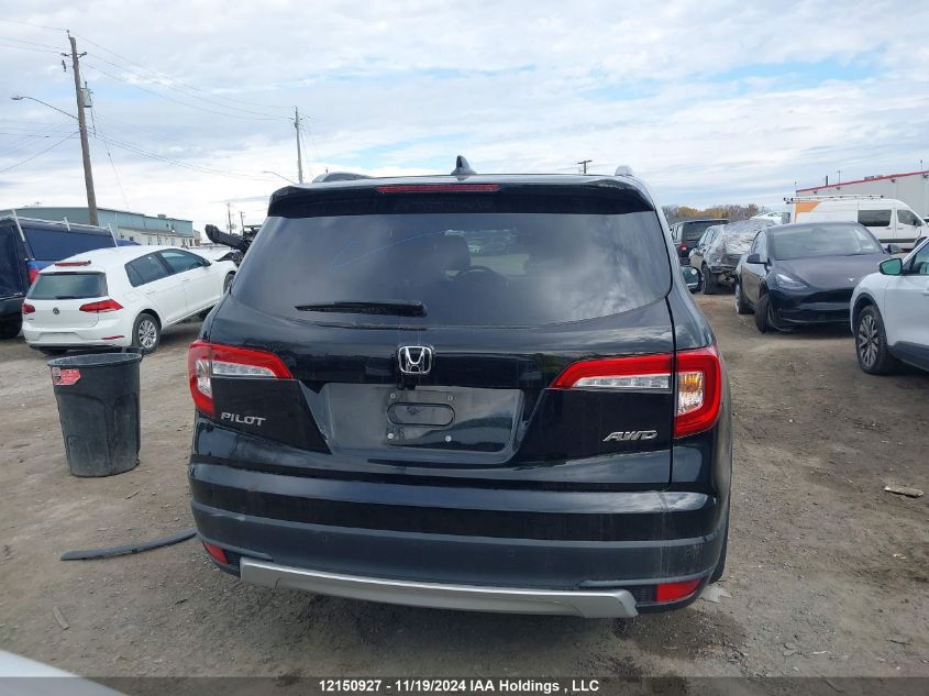 2022 Honda Pilot VIN: 5FNYF6H71NB501526 Lot: 12150927