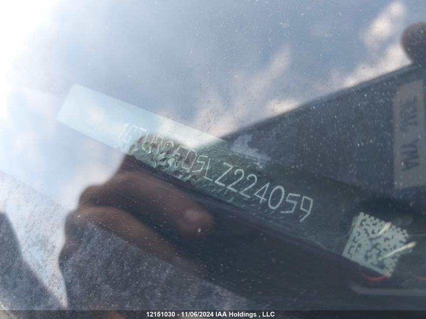 2020 GMC Sierra 1500 VIN: 1GTU9CED5LZ224059 Lot: 12151030