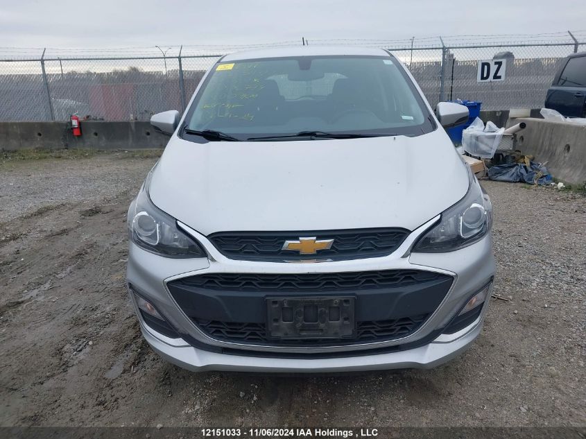 2022 Chevrolet Spark VIN: KL8CD6SA6NC006779 Lot: 12151033