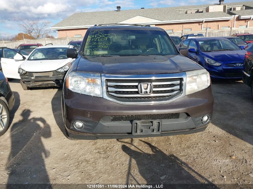 2014 Honda Pilot VIN: 5FNYF4H58EB502501 Lot: 12151051