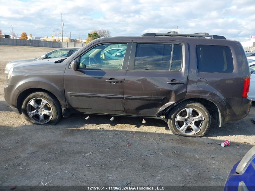 2014 Honda Pilot VIN: 5FNYF4H58EB502501 Lot: 12151051