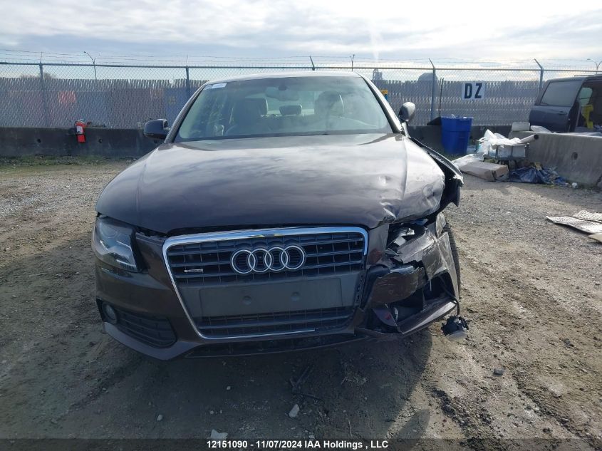 2011 Audi A4 Prestige VIN: WAUKFAFL9BN018241 Lot: 12151090