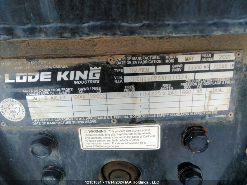 2021 International 2021 International Mv607 4X2 S/A Day Cab Truck Tractor VIN: 3HCEUTAN7ML537000 Lot: 12151091