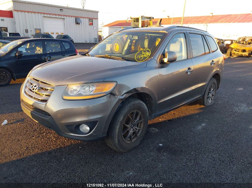 2011 Hyundai Santa Fe VIN: 5XYZGDAG0BG045555 Lot: 12151092