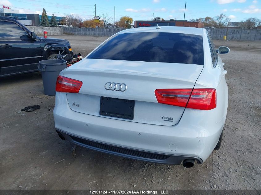 2015 Audi A6 VIN: WAUJGCFC3FN012199 Lot: 12151124