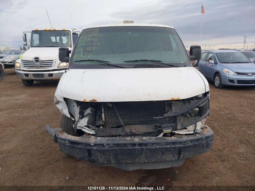 2010 Chevrolet Express G1500 VIN: 1GCUGADX6A1177142 Lot: 12151128