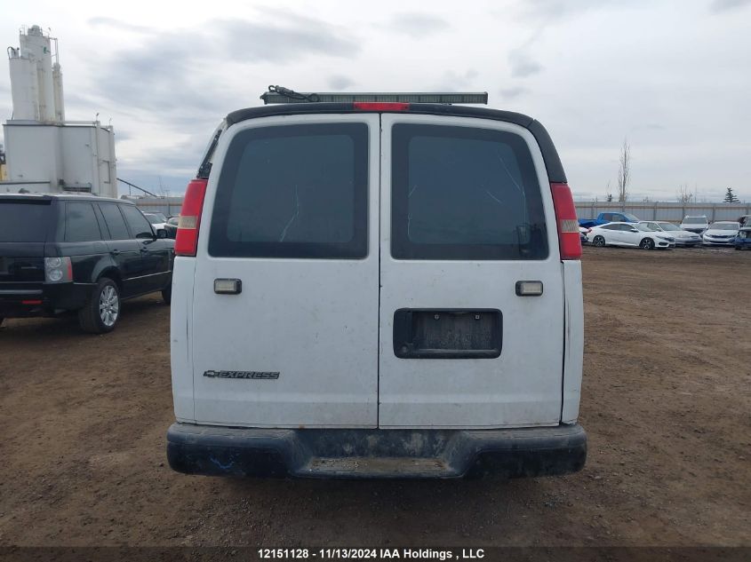 2010 Chevrolet Express G1500 VIN: 1GCUGADX6A1177142 Lot: 12151128