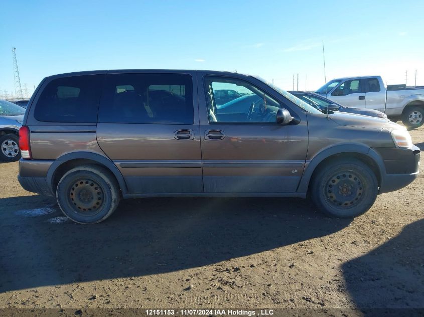 2009 Pontiac Montana Sv6 VIN: 1GMDU03169D102575 Lot: 12151153