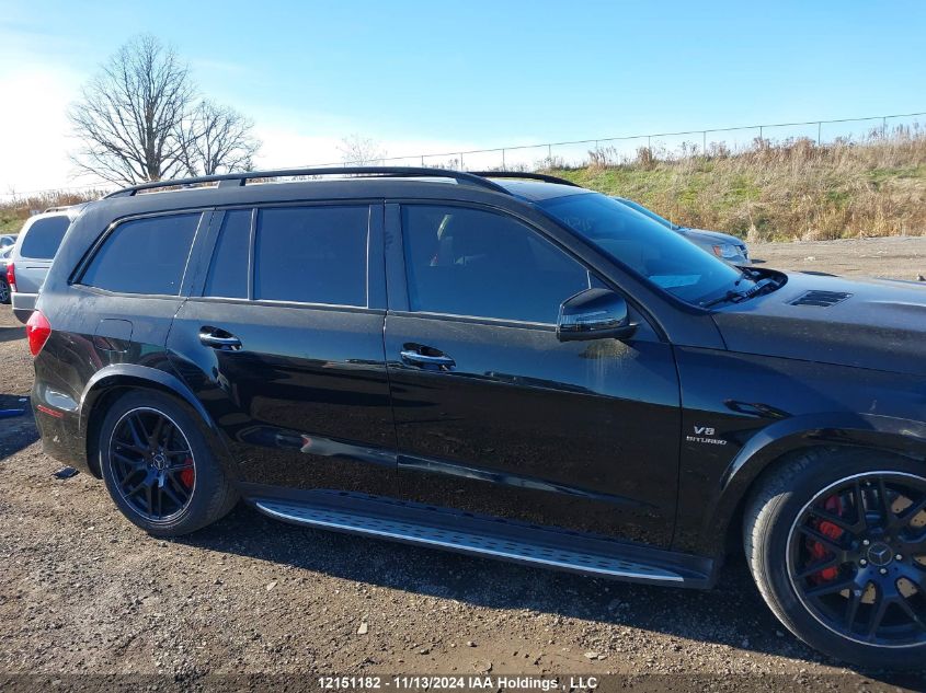 2017 Mercedes-Benz Gls VIN: 4JGDF7FE8HA804821 Lot: 12151182