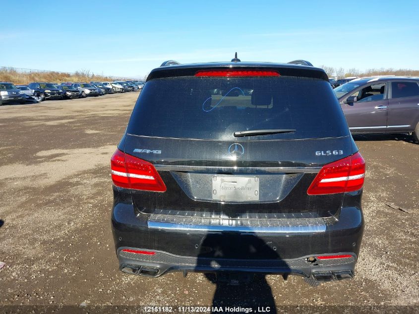 2017 Mercedes-Benz Gls VIN: 4JGDF7FE8HA804821 Lot: 12151182