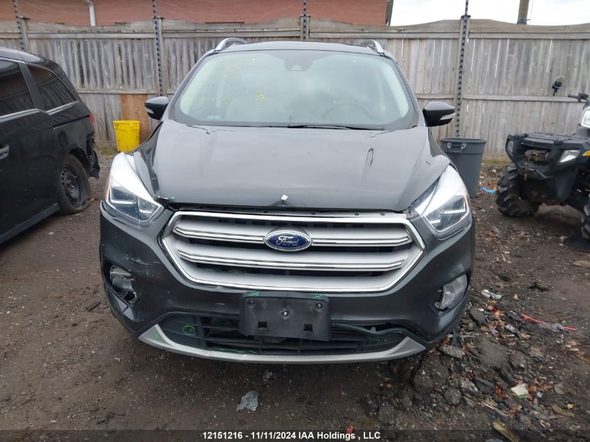 2018 Ford Escape Titanium VIN: 1FMCU9J90JUD31959 Lot: 12151216