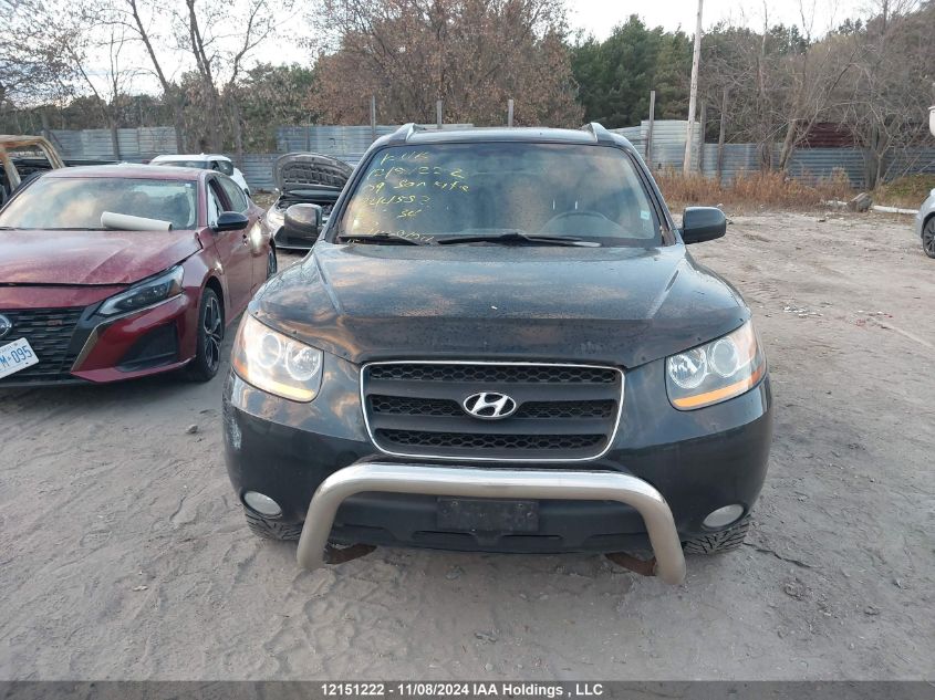 2009 Hyundai Santa Fe VIN: 5NMSG13E39H244552 Lot: 12151222