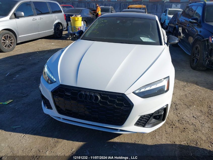 2021 Audi A5 Sportback VIN: WAUFACF50MA030351 Lot: 12151232