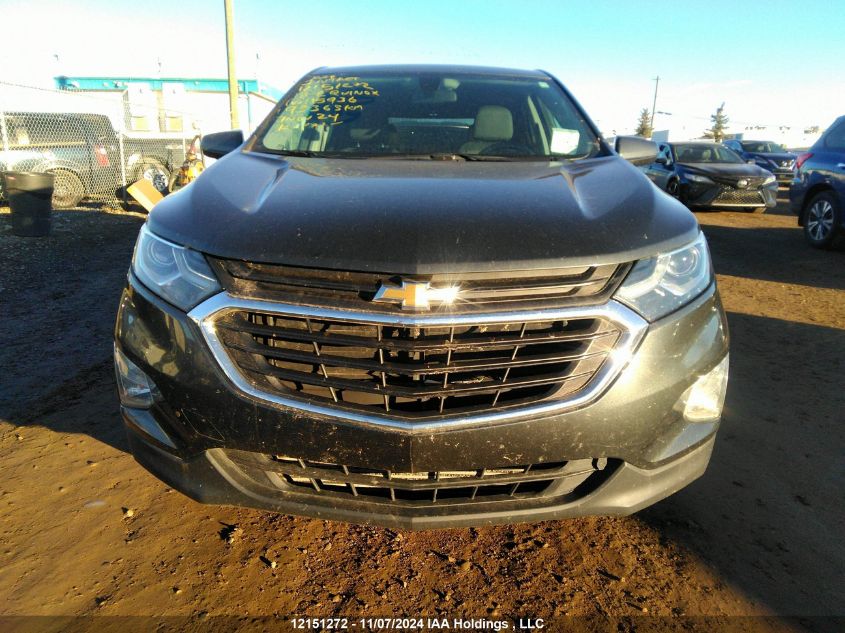 2018 Chevrolet Equinox VIN: 2GNAXSEV5J6115936 Lot: 12151272