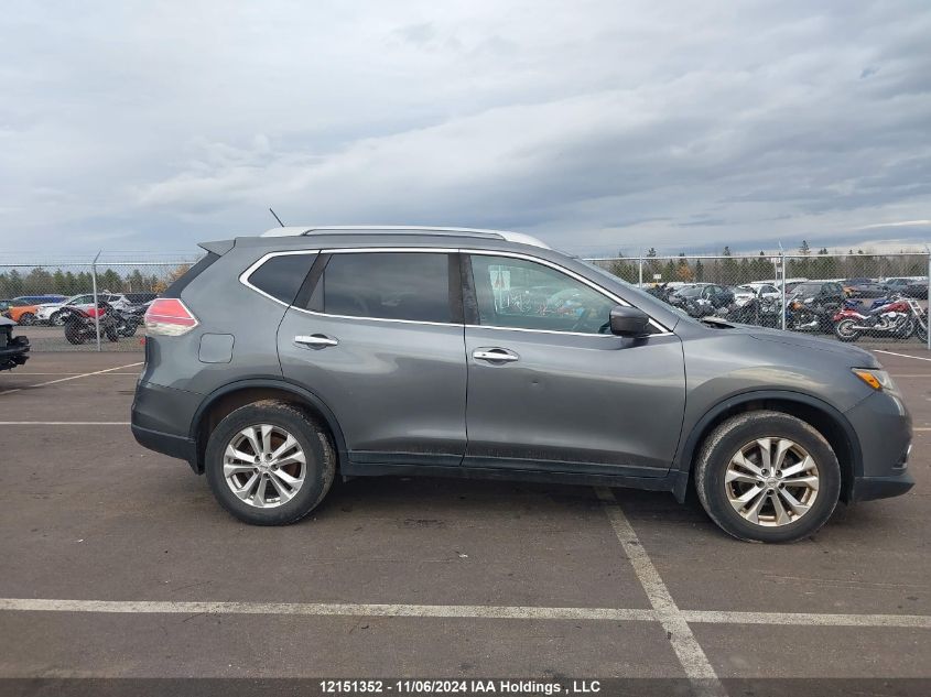 2016 Nissan Rogue VIN: 5N1AT2MT1GC789405 Lot: 12151352