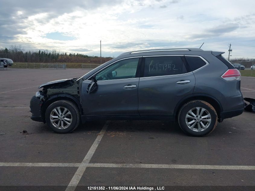 2016 Nissan Rogue VIN: 5N1AT2MT1GC789405 Lot: 12151352