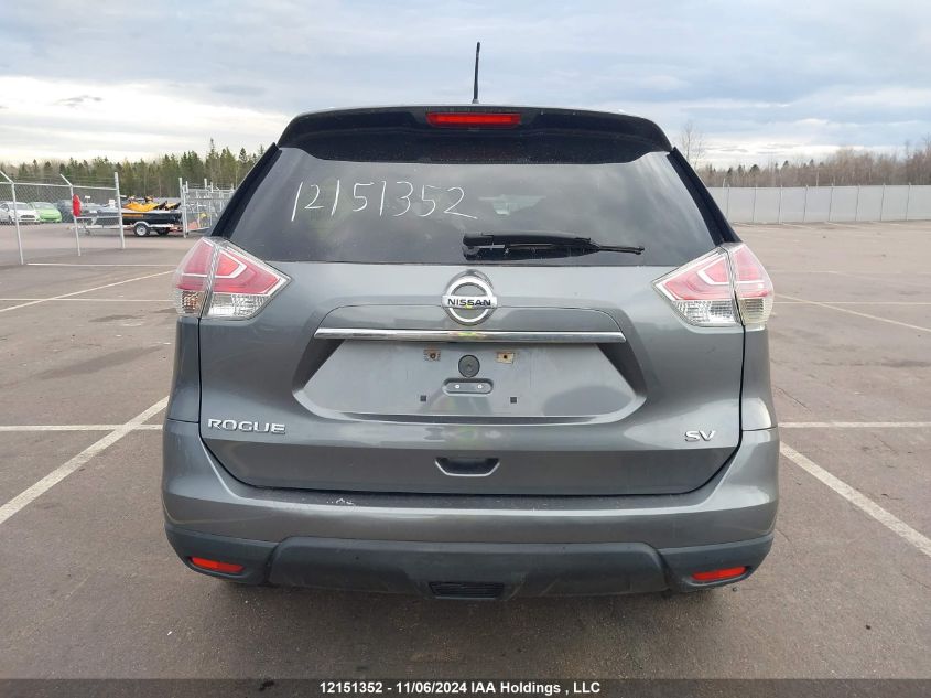 2016 Nissan Rogue VIN: 5N1AT2MT1GC789405 Lot: 12151352