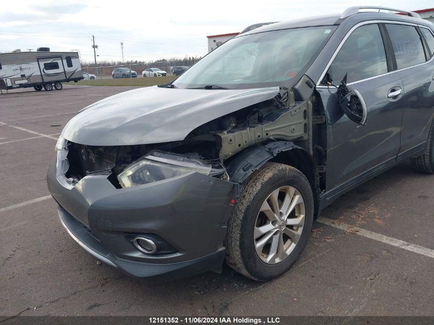 2016 Nissan Rogue VIN: 5N1AT2MT1GC789405 Lot: 12151352