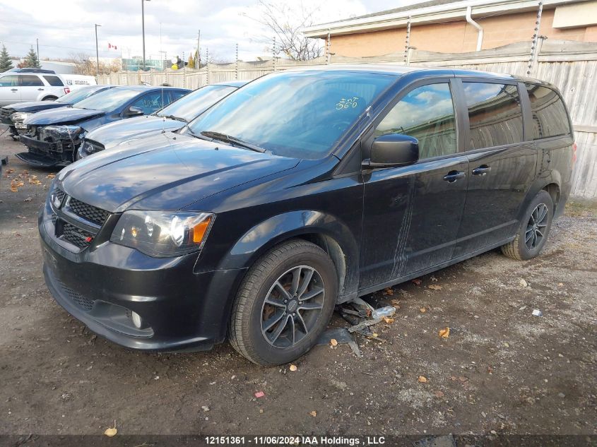 2019 Dodge Grand Caravan Gt VIN: 2C4RDGEGXKR515218 Lot: 12151361