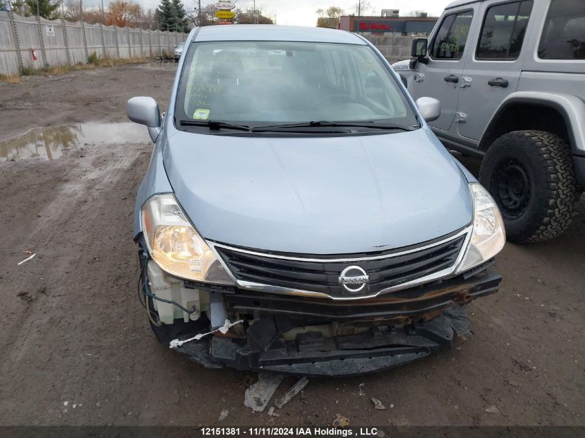 2010 Nissan Versa S/Sl VIN: 3N1BC1CP6AL354756 Lot: 12151381