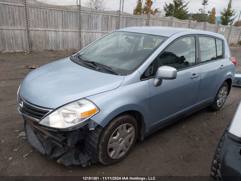 2010 Nissan Versa S/Sl VIN: 3N1BC1CP6AL354756 Lot: 12151381